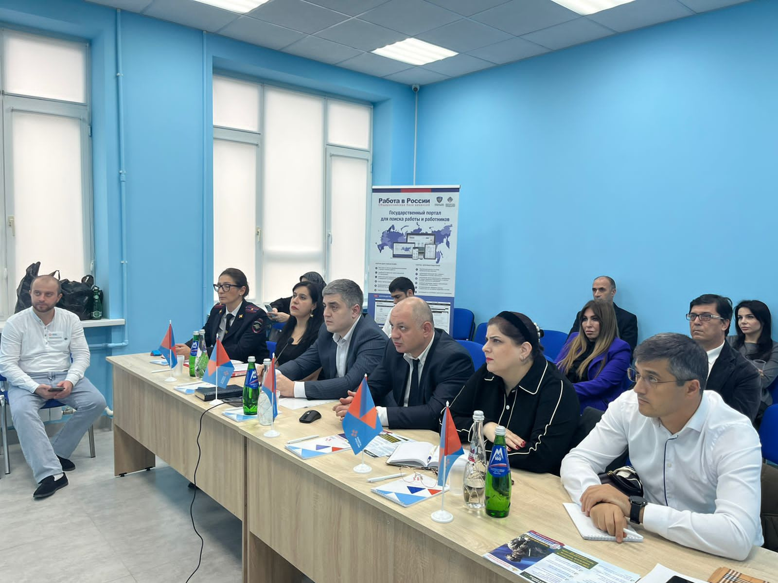 В Минтруда Дагестана прошла видеоконференция по вопросам  добровольного переселения соотечественников, проживающих за рубежом